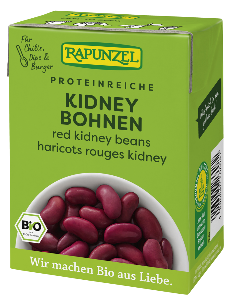 Rote Kidney Bohnen@@@Tetra Pak