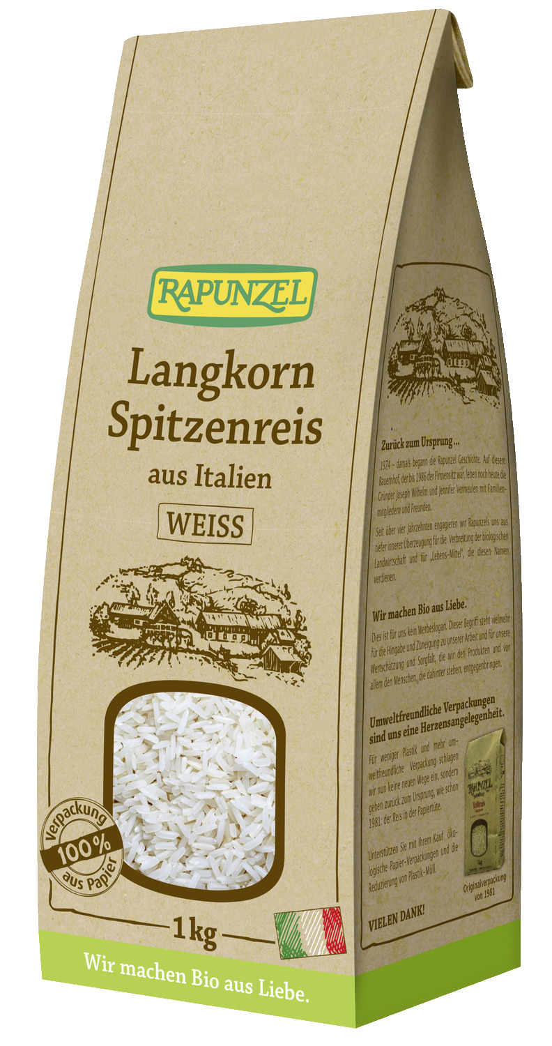 Langkorn Spitzenreis weiß