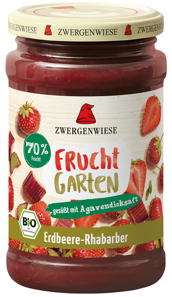 FruchtGarten Erdbeere-Rhabarber