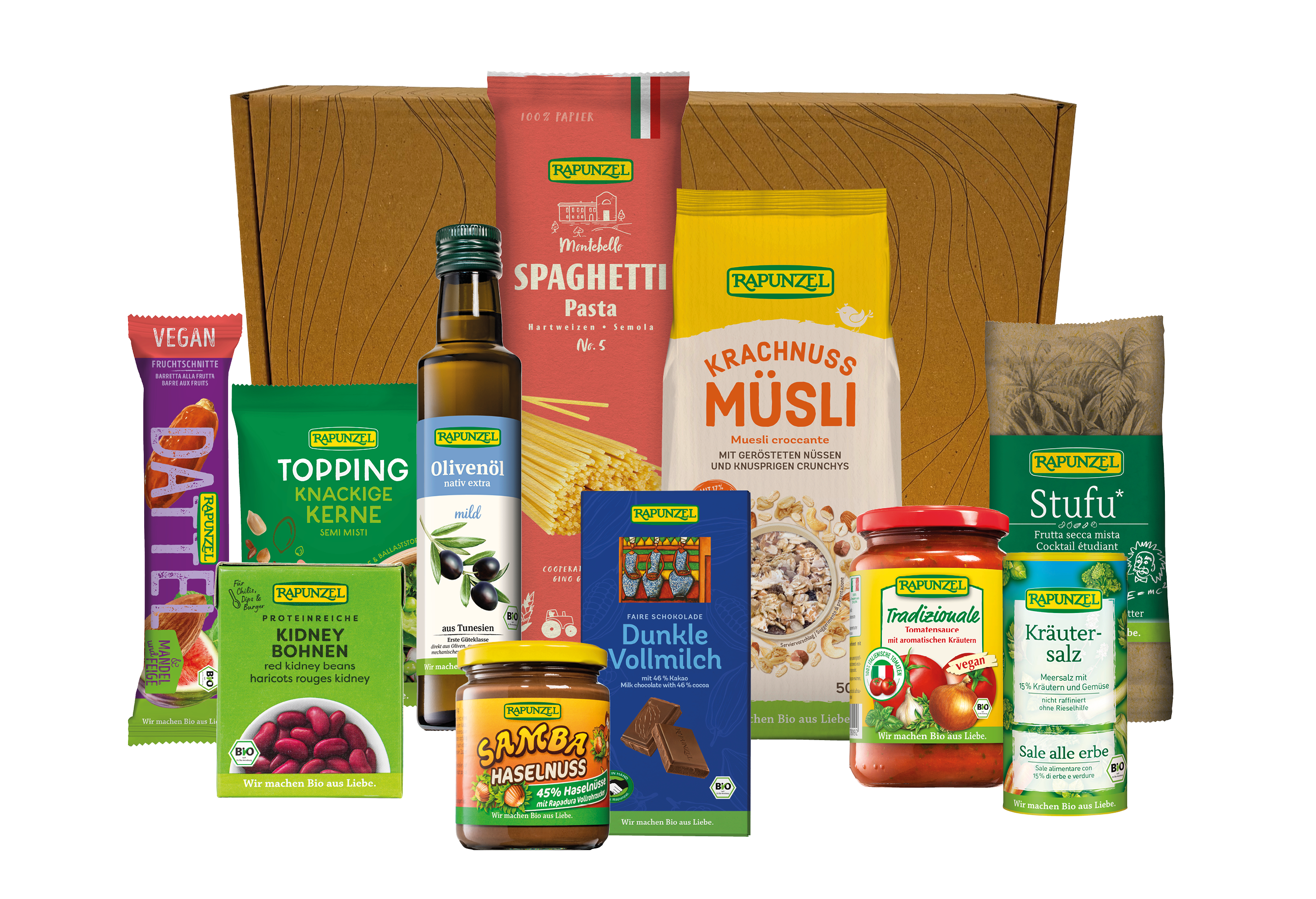 Kennenlernbox Rapunzel – vegetarisch