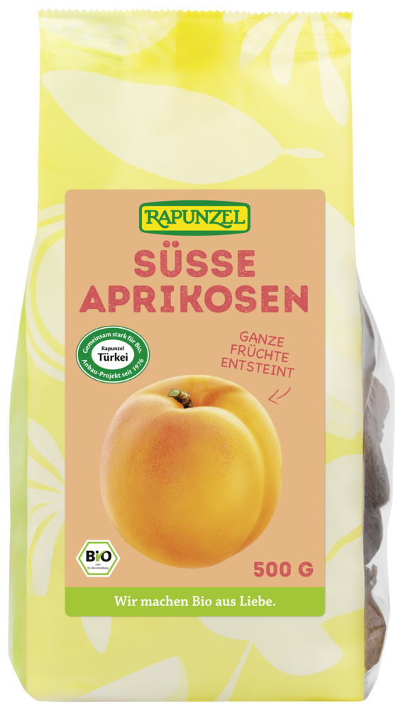 Aprikosen süß, ganz, entsteint