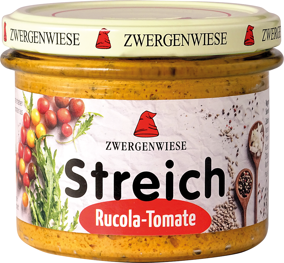 Rucola-Tomate Streich