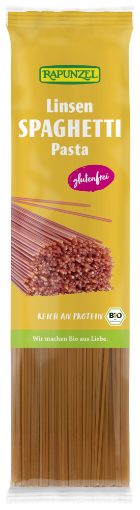 Gelbe Linsen Spaghetti