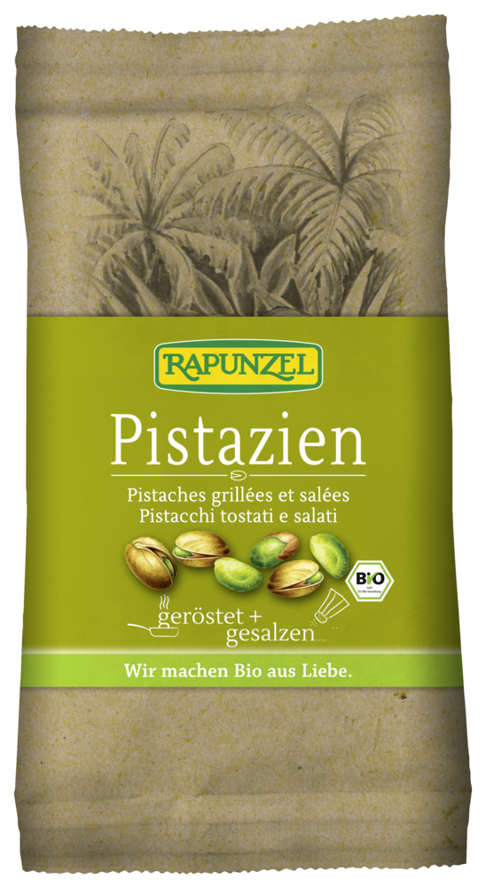 Pistazien in der Schale geröstet, gesalzen