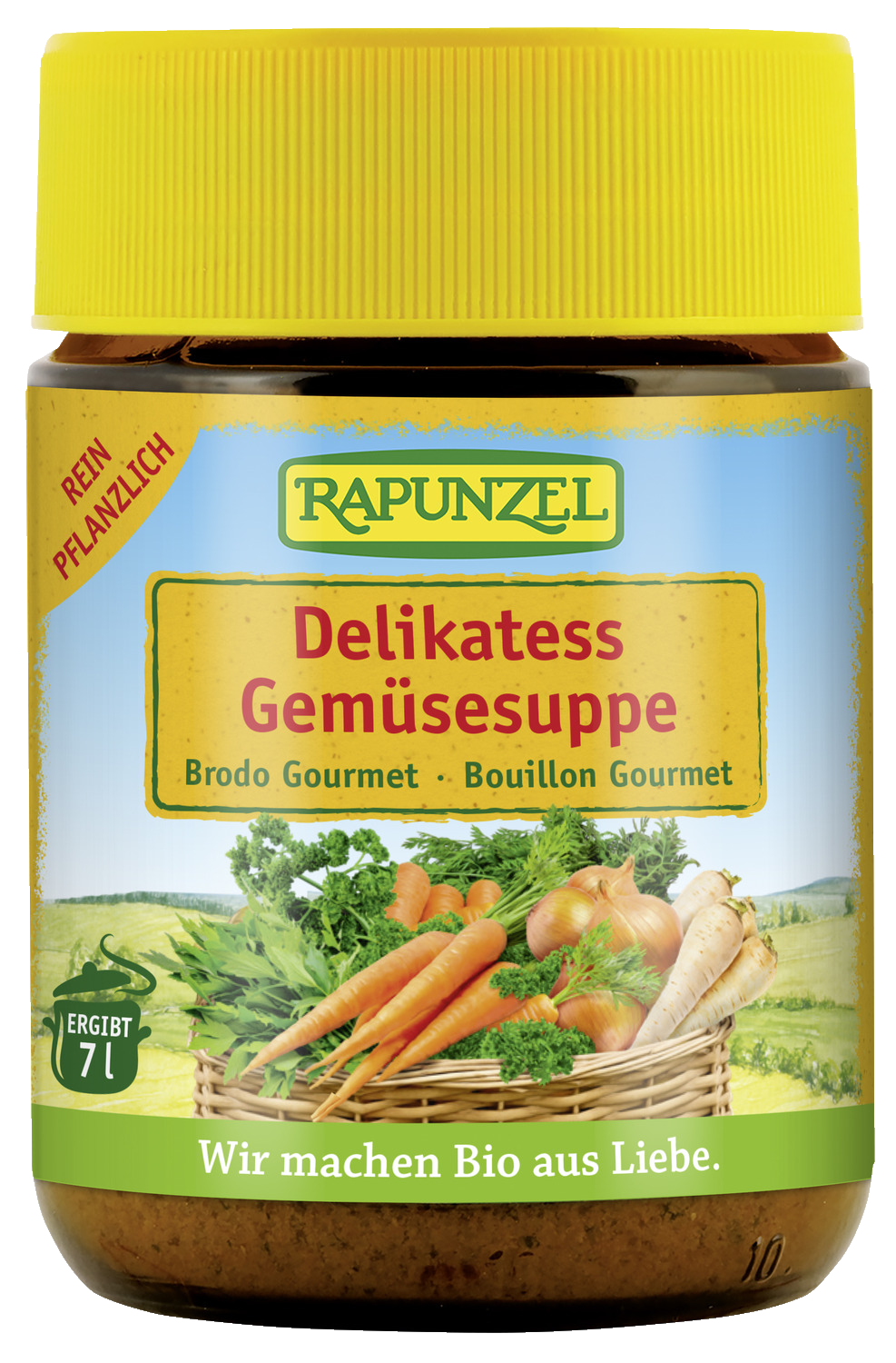 Delikatess Gemüsesuppe, mit Bio-Hefe