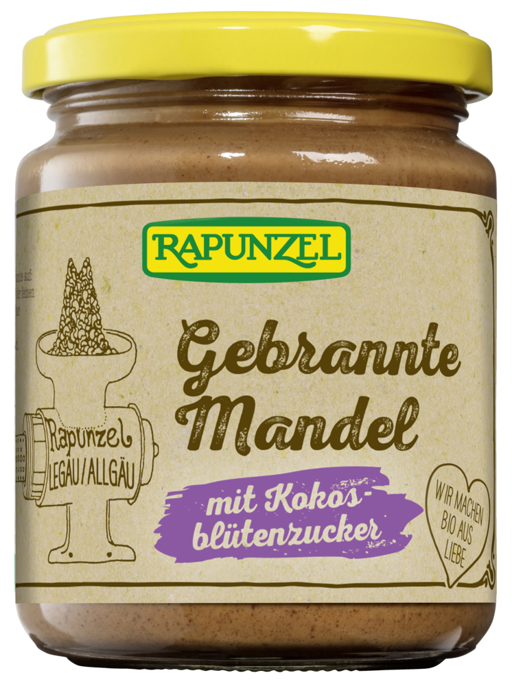 Gebrannte Mandel mit Kokosblütenzucker