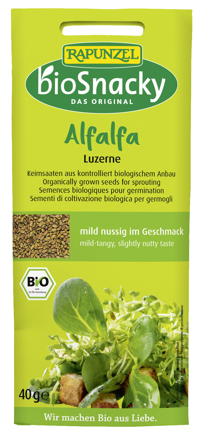 Alfalfa Luzerne bioSnacky