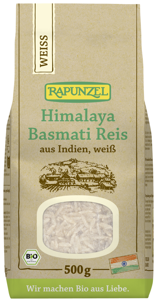Himalaya Basmati Reis weiß
