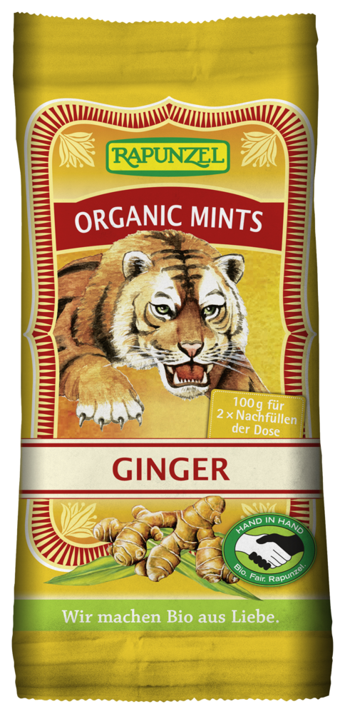 Organic Mints Ginger Nachfüllbeutel
