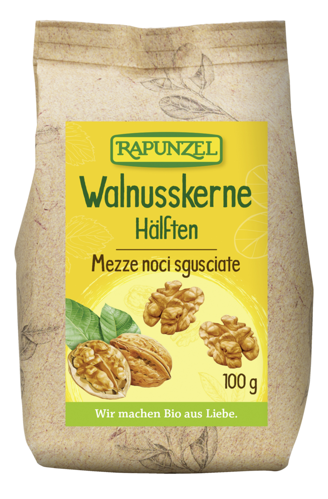 Walnusskerne Hälften