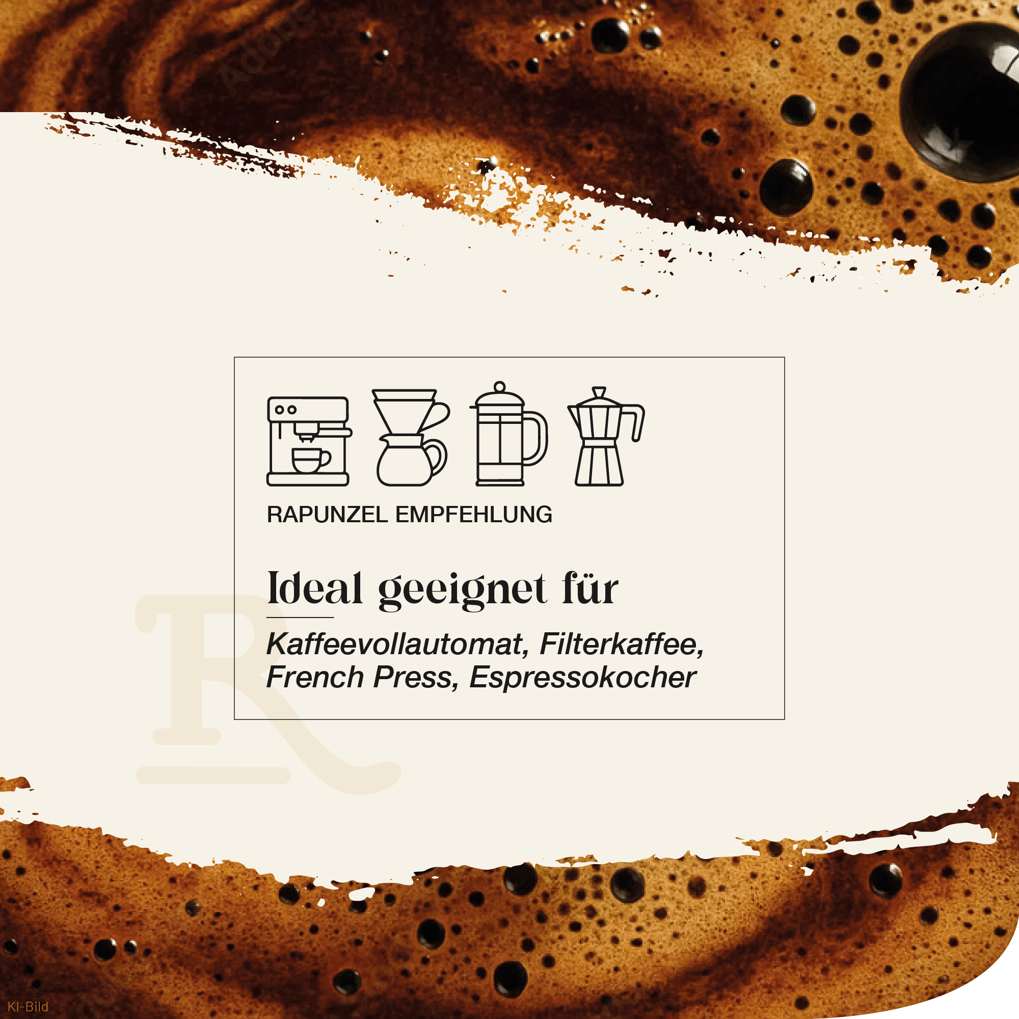 Kaffee für folgende Maschinen geegnet
