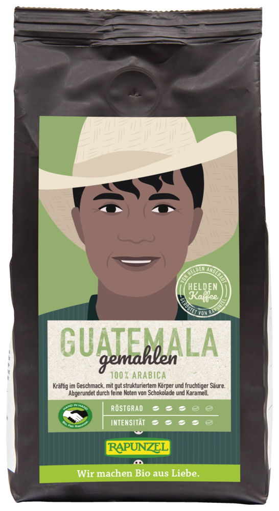 Heldenkaffee Guatemala, gemahlen