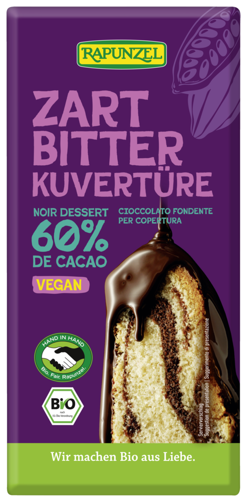 Zartbitter Kuvertüre