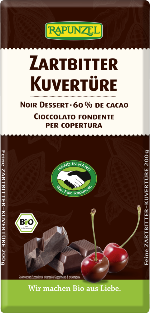 Zartbitter Kuvertüre