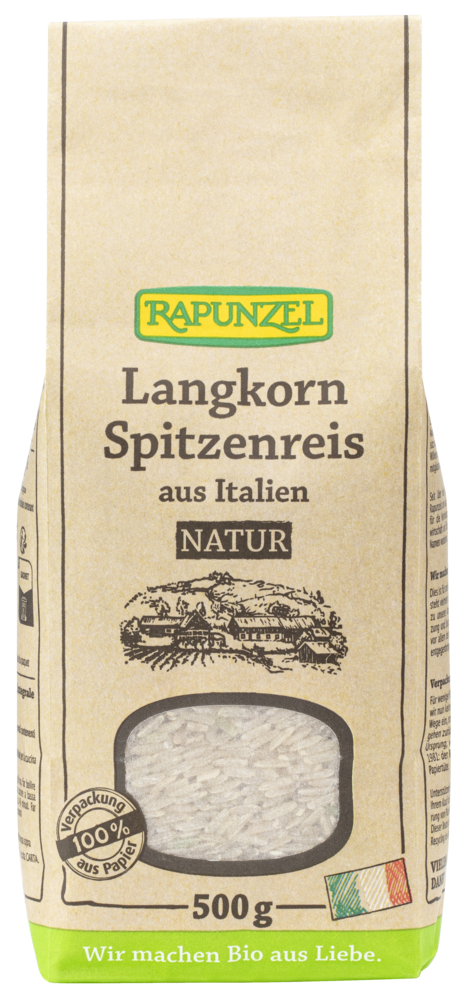 Langkorn Spitzenreis natur / Vollkorn