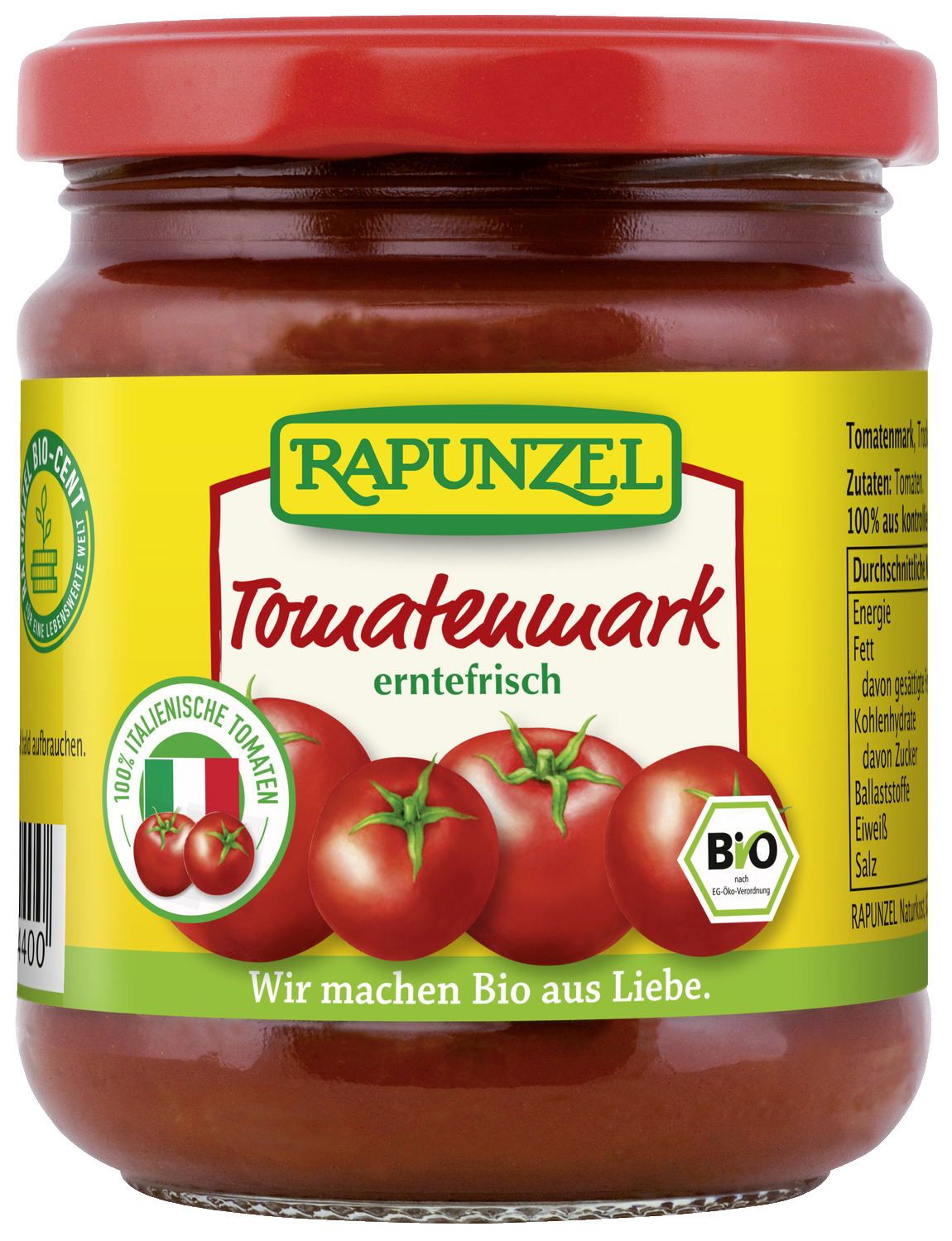 Tomatenmark, einfach konzentriert, 22% Tr.M.