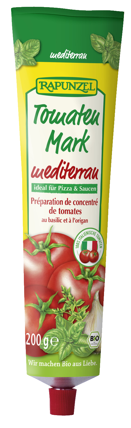 Tomatenmark Mediterran in der Tube