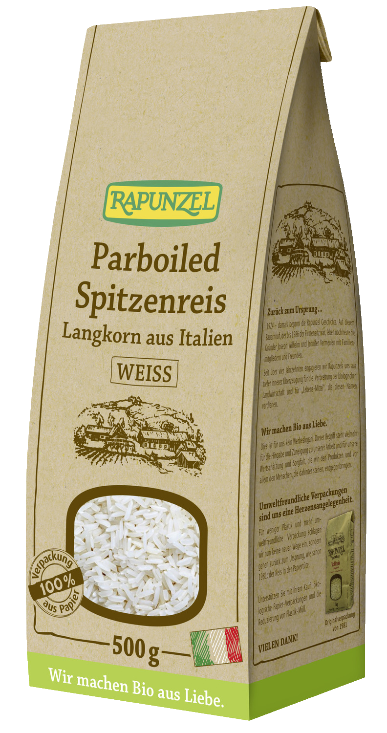 Parboiled Spitzenreis Langkorn weiß