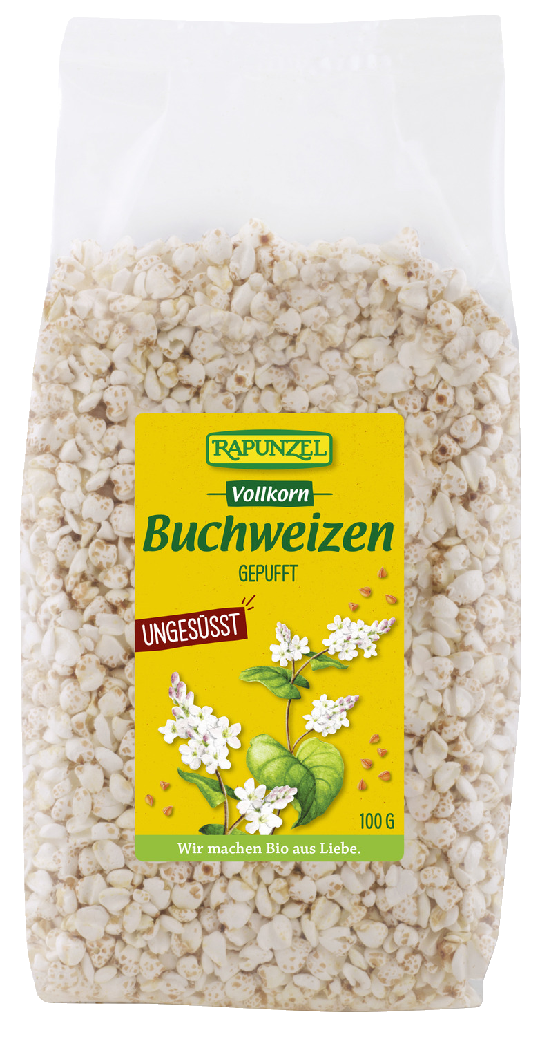 Vollkorn Buchweizen gepufft