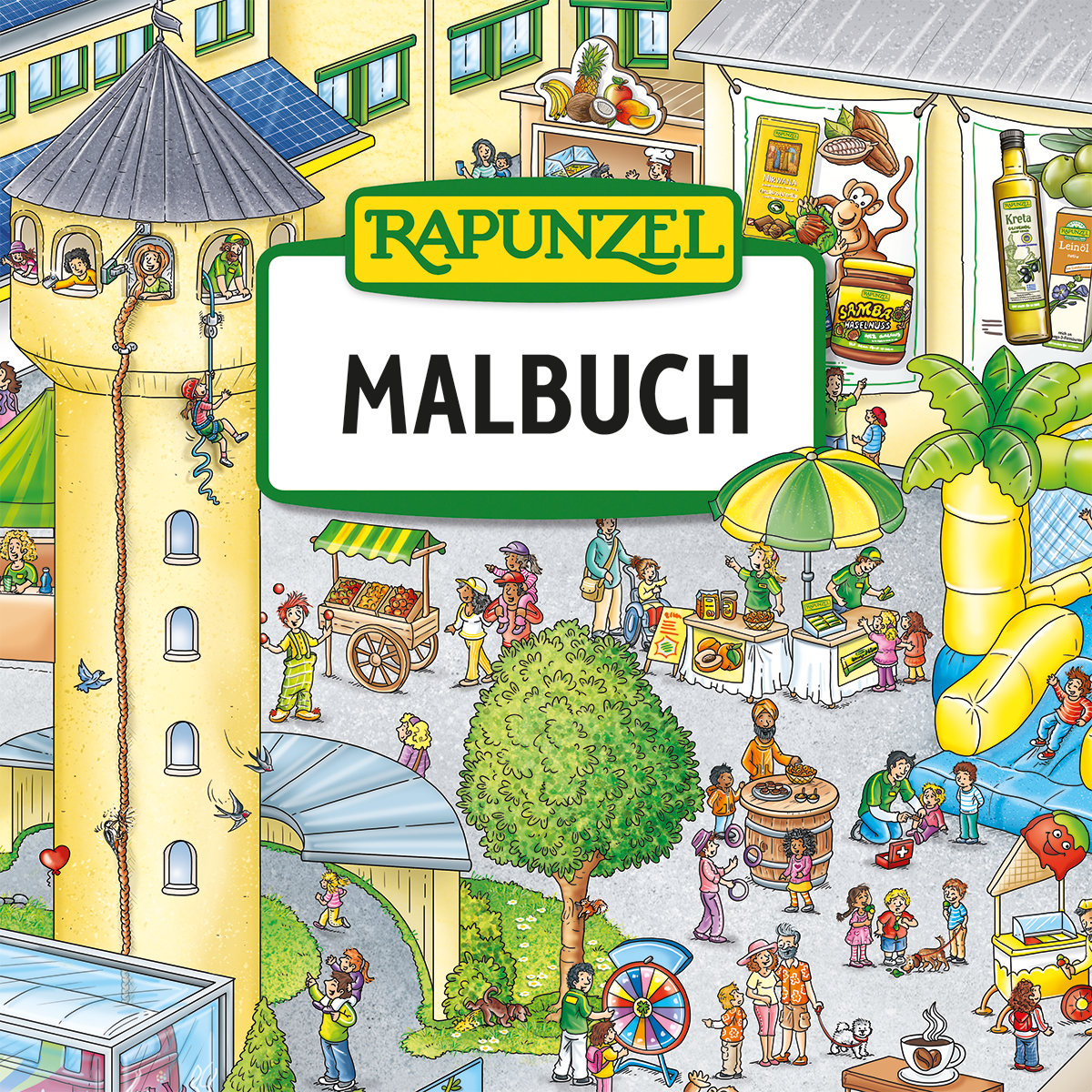 Rapunzel Malbuch