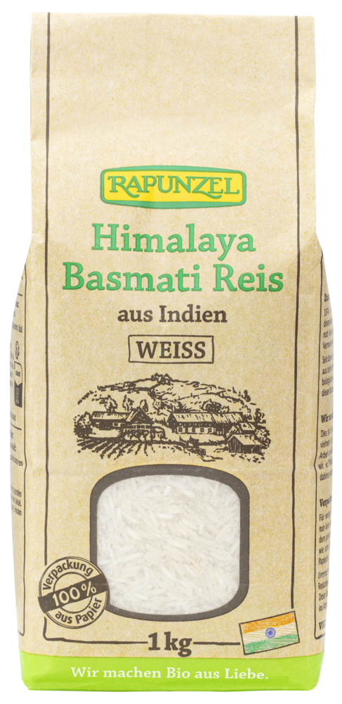 Himalaya Basmati Reis weiß