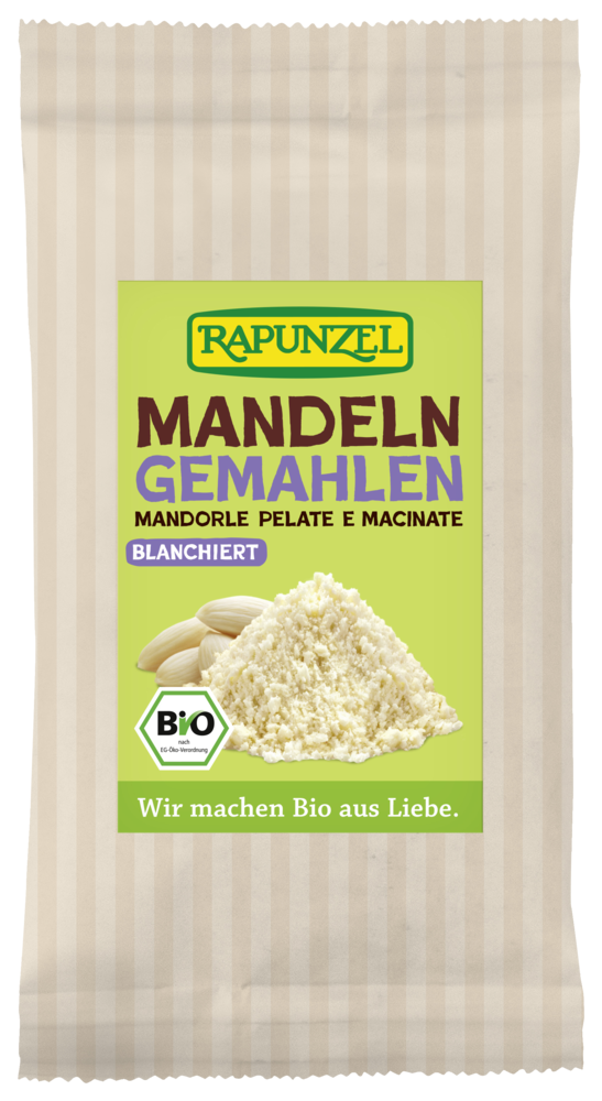 Mandeln blanchiert, gemahlen