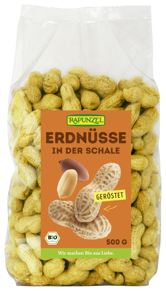 Erdnüsse in der Schale