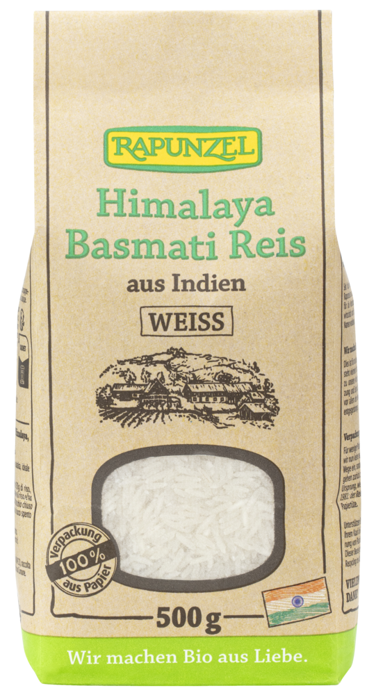 Himalaya Basmati Reis weiß