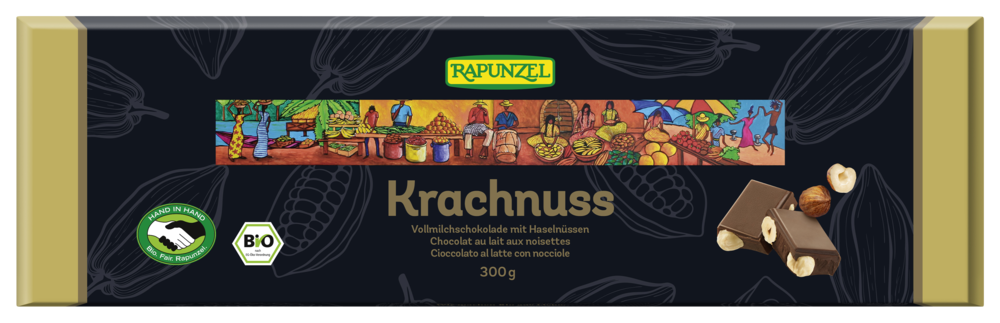 Krachnuss Schokolade in 300g