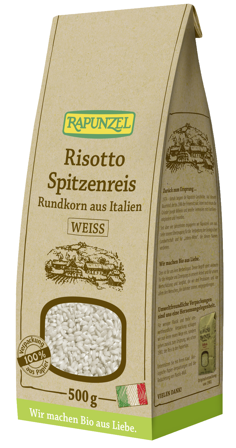 Risotto Rundkorn Spitzenreis 'Ribe' weiß