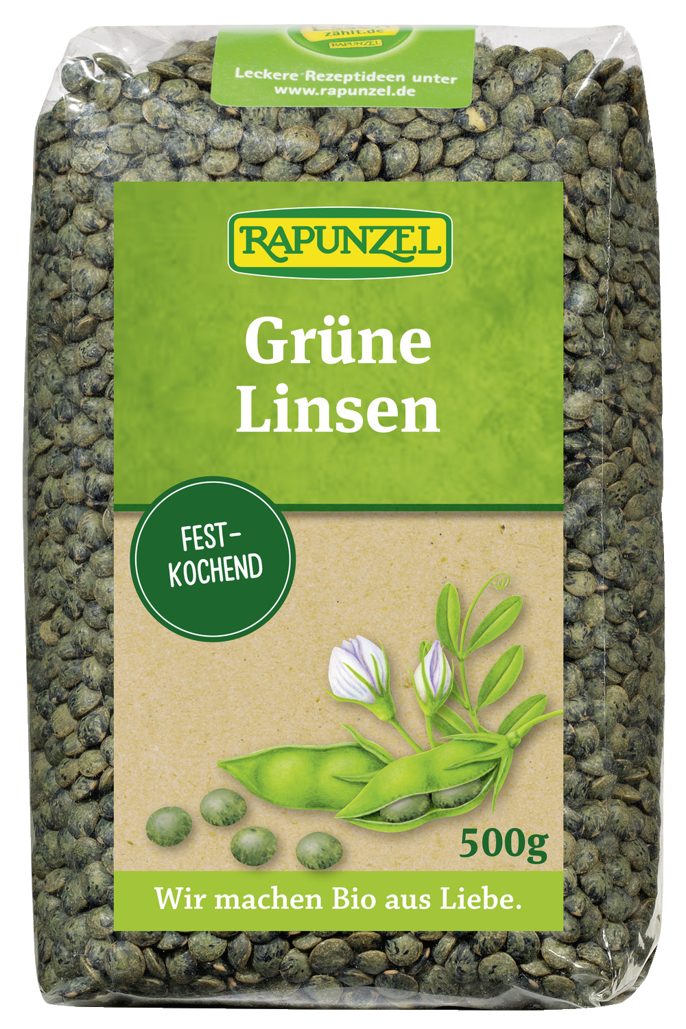 Linsen grün