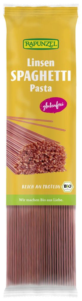 Gelbe Linsen Spaghetti