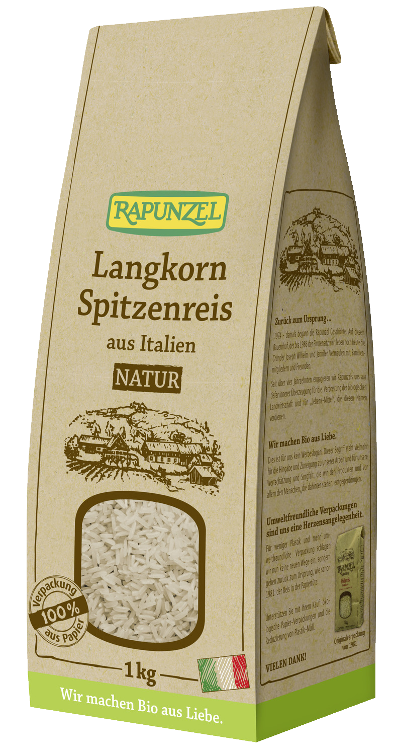 Langkorn Spitzenreis natur / Vollkorn