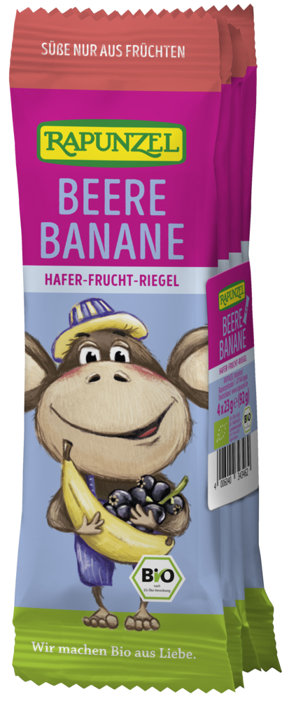 Kinder Hafer-Frucht-Riegel Beere-Banane