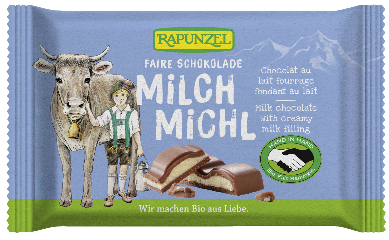 Milch Michl Schokolade mit Milchfüllung