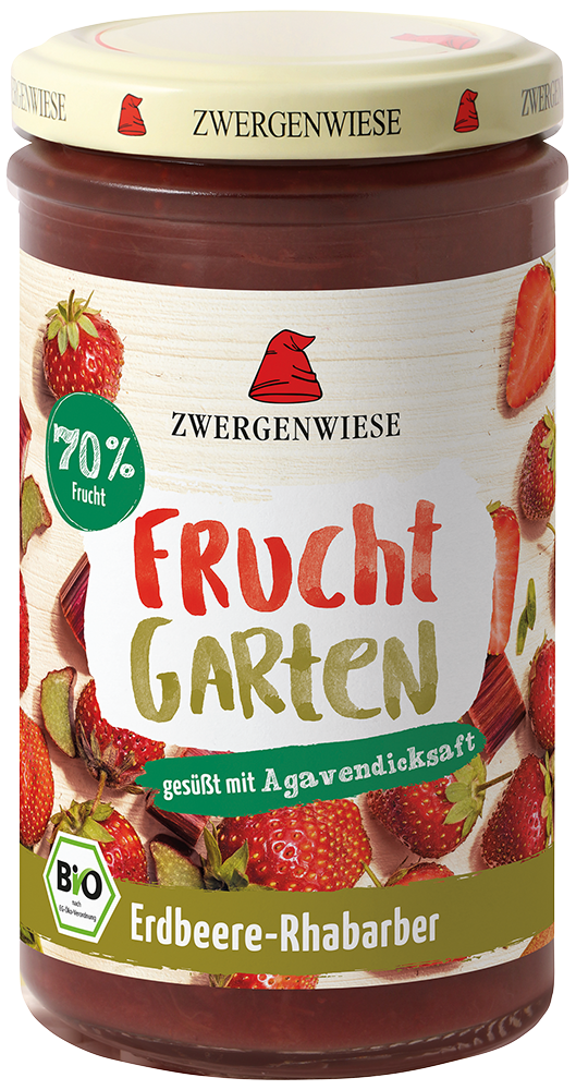 FruchtGarten Erdbeere-Rhabarber