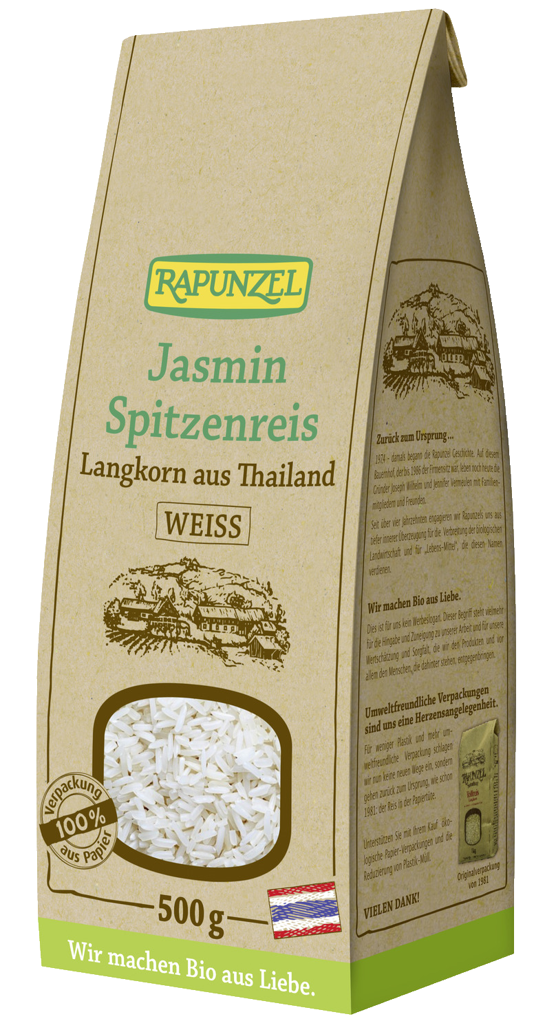 Jasmin Spitzenreis Langkorn weiß