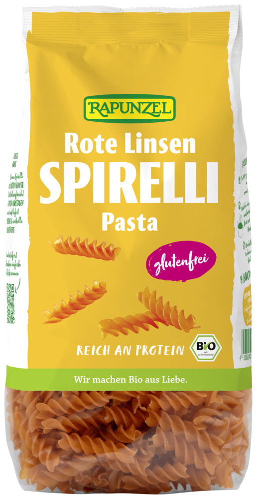 Rote Linsen Spirelli