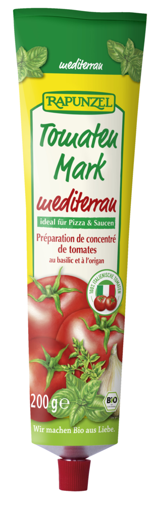 Tomatenmark Mediterran in der Tube