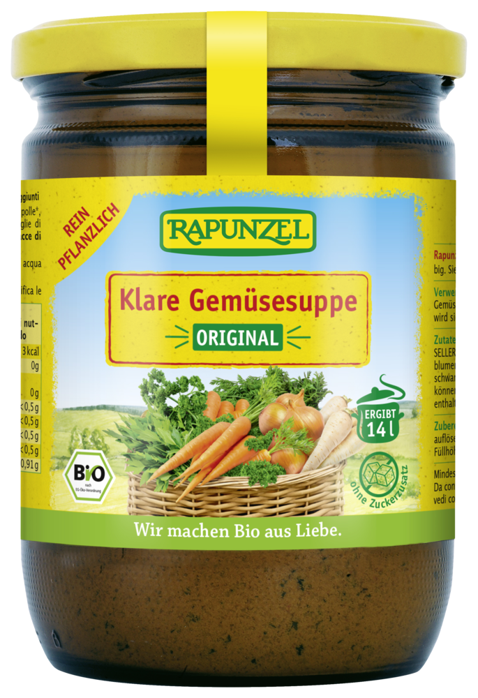 Klare Gemüsesuppe