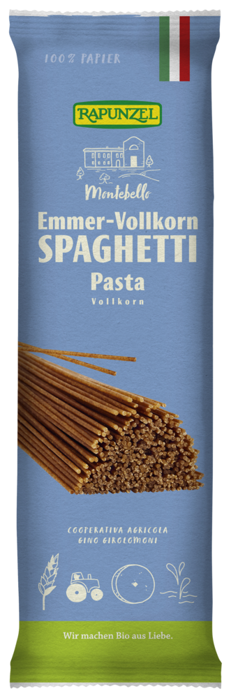 Emmer-Spaghetti Vollkorn