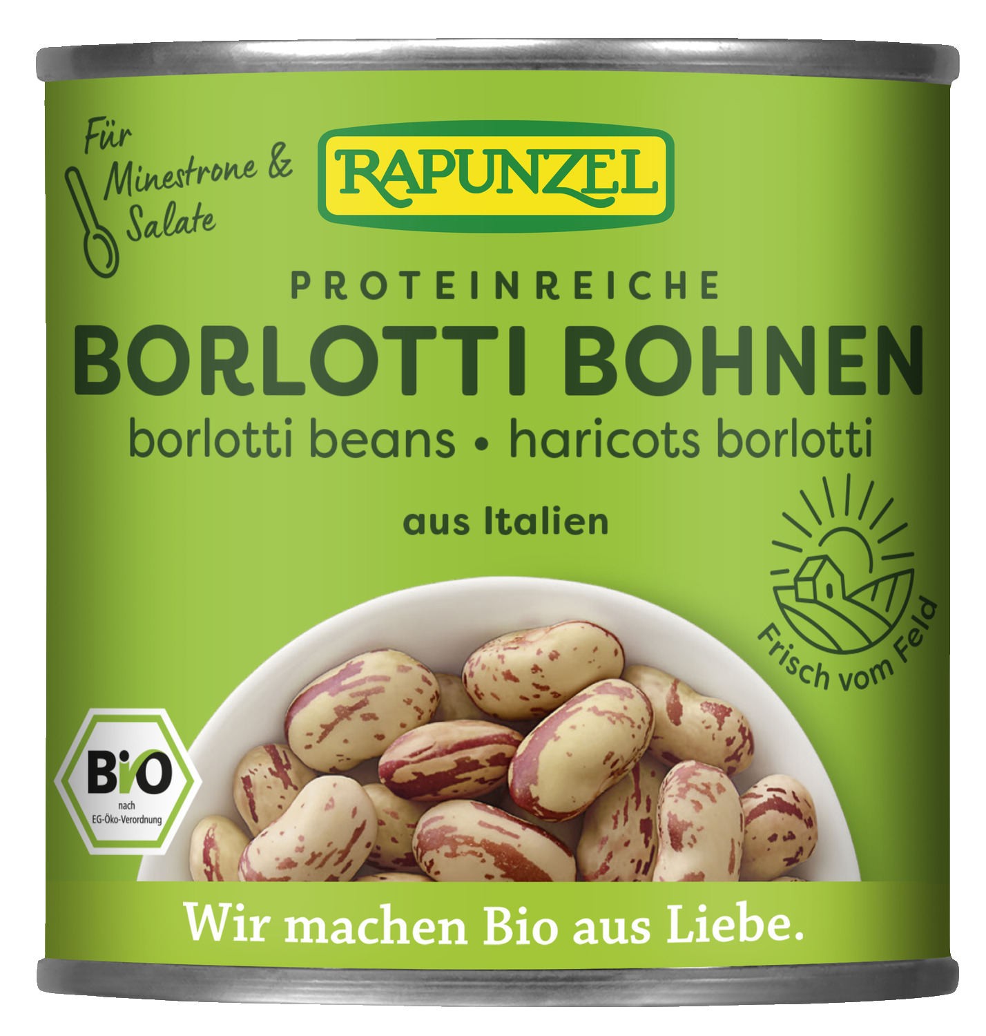 Borlotti Bohnen in der Dose