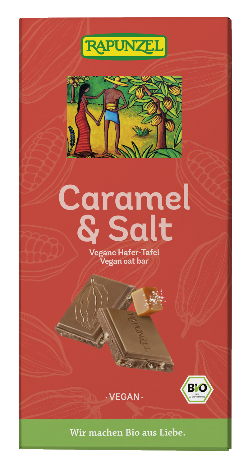 Caramel & Salt vegane Hafer-Tafel