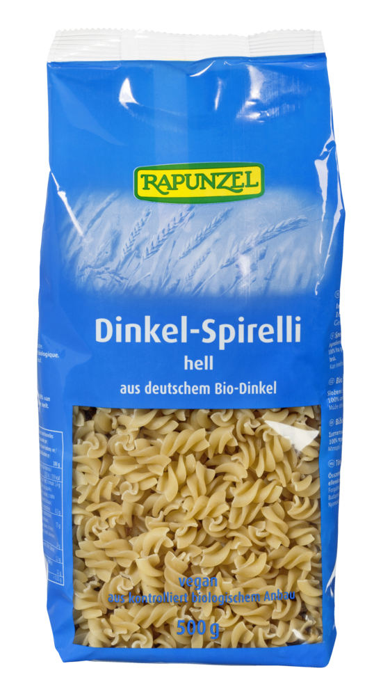 Dinkel-Spirelli hell aus Deutschland