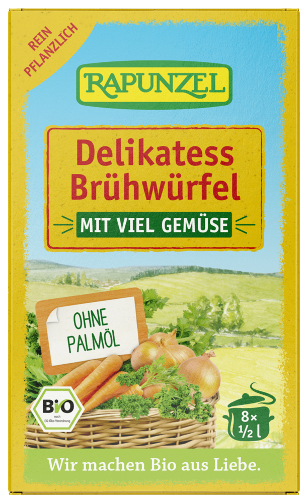 Delikatess Gemüse-Brühwürfel