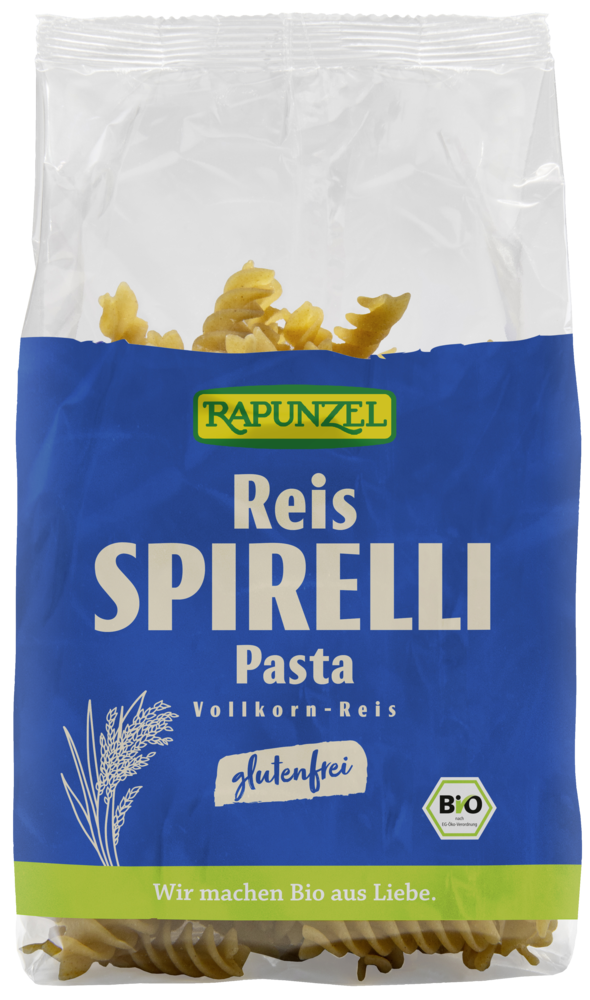 Reis-Spirelli Getreidespezialität aus Vollkorn-Reis