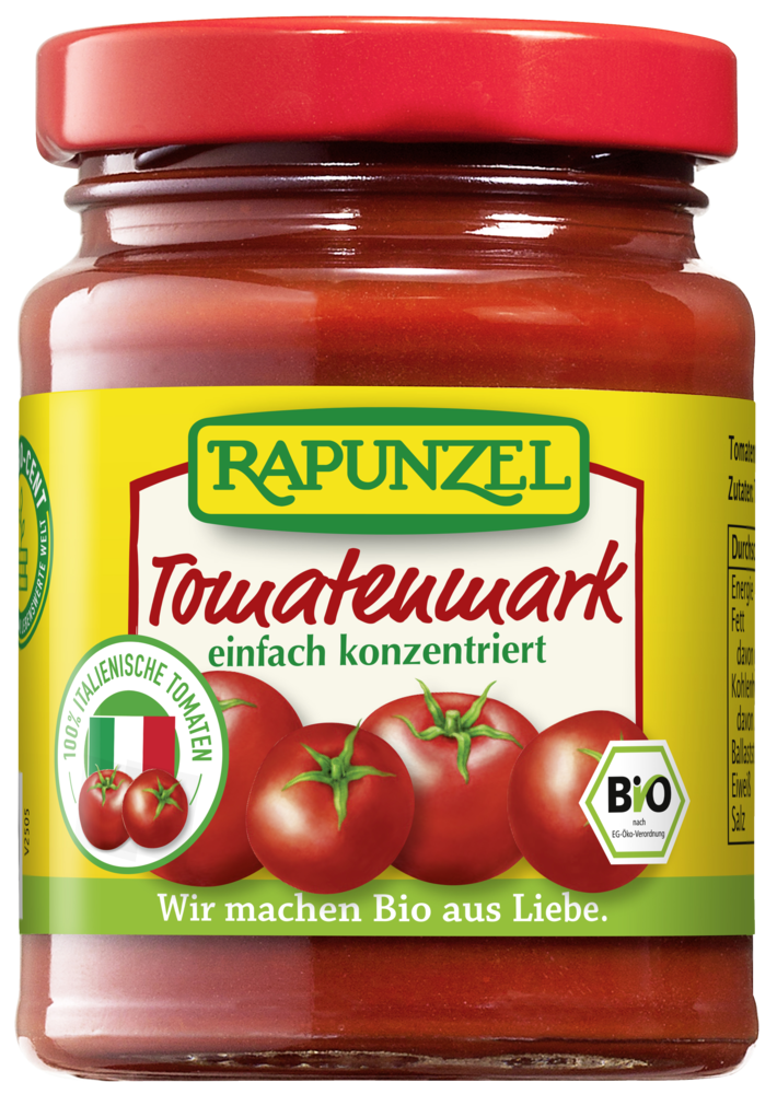 Tomatenmark, einfach konzentriert, 22% Tr.M.