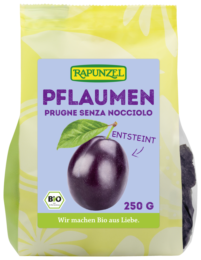 Pflaumen entsteint