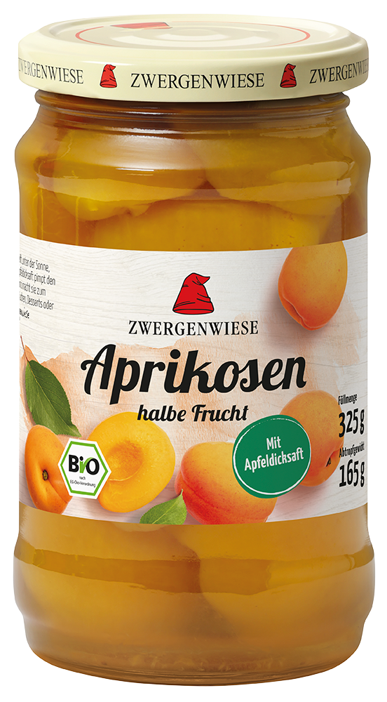 Aprikosen mit Apfeldicksaft