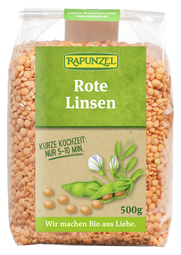 Linsen rot